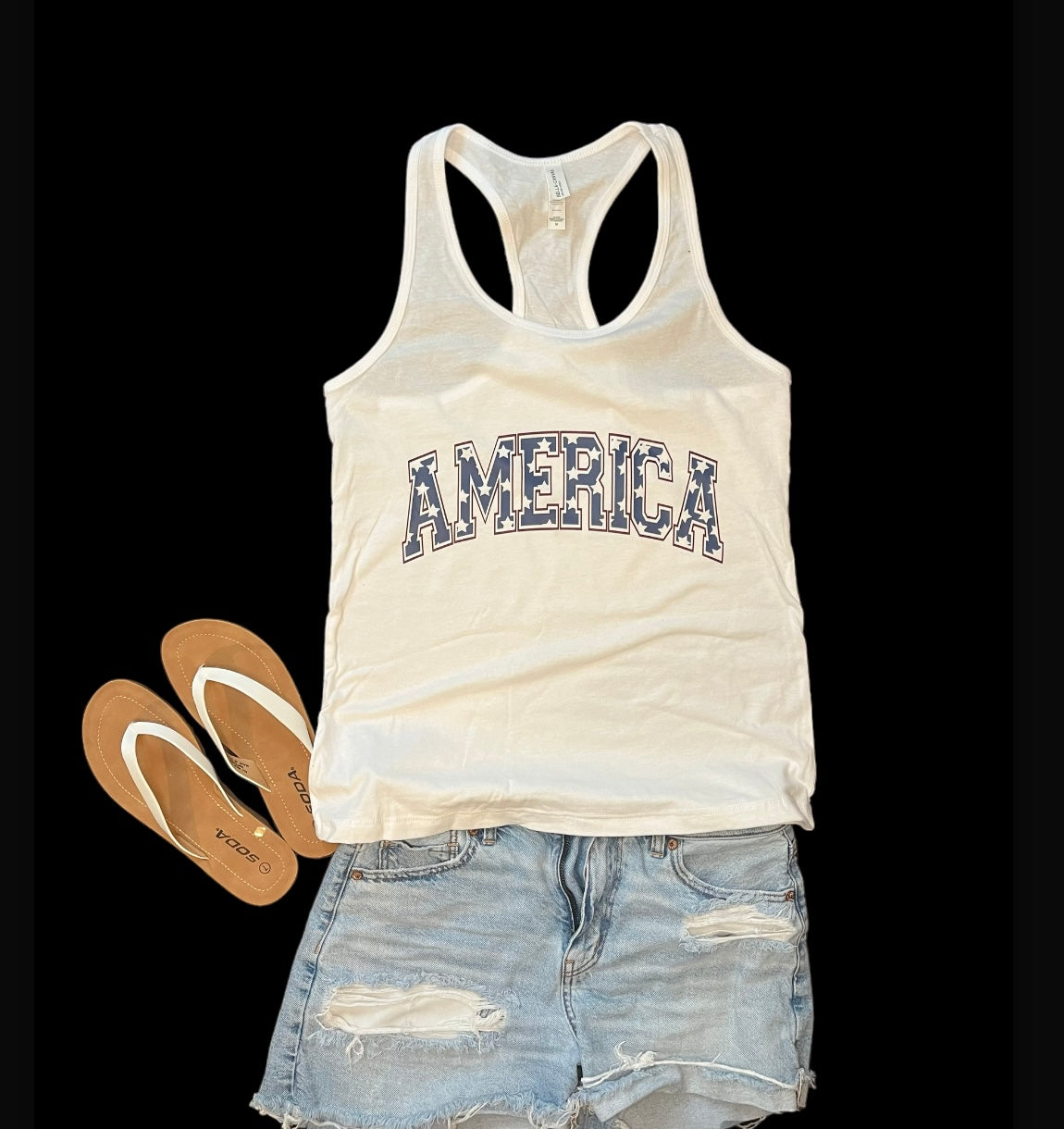 America white tank