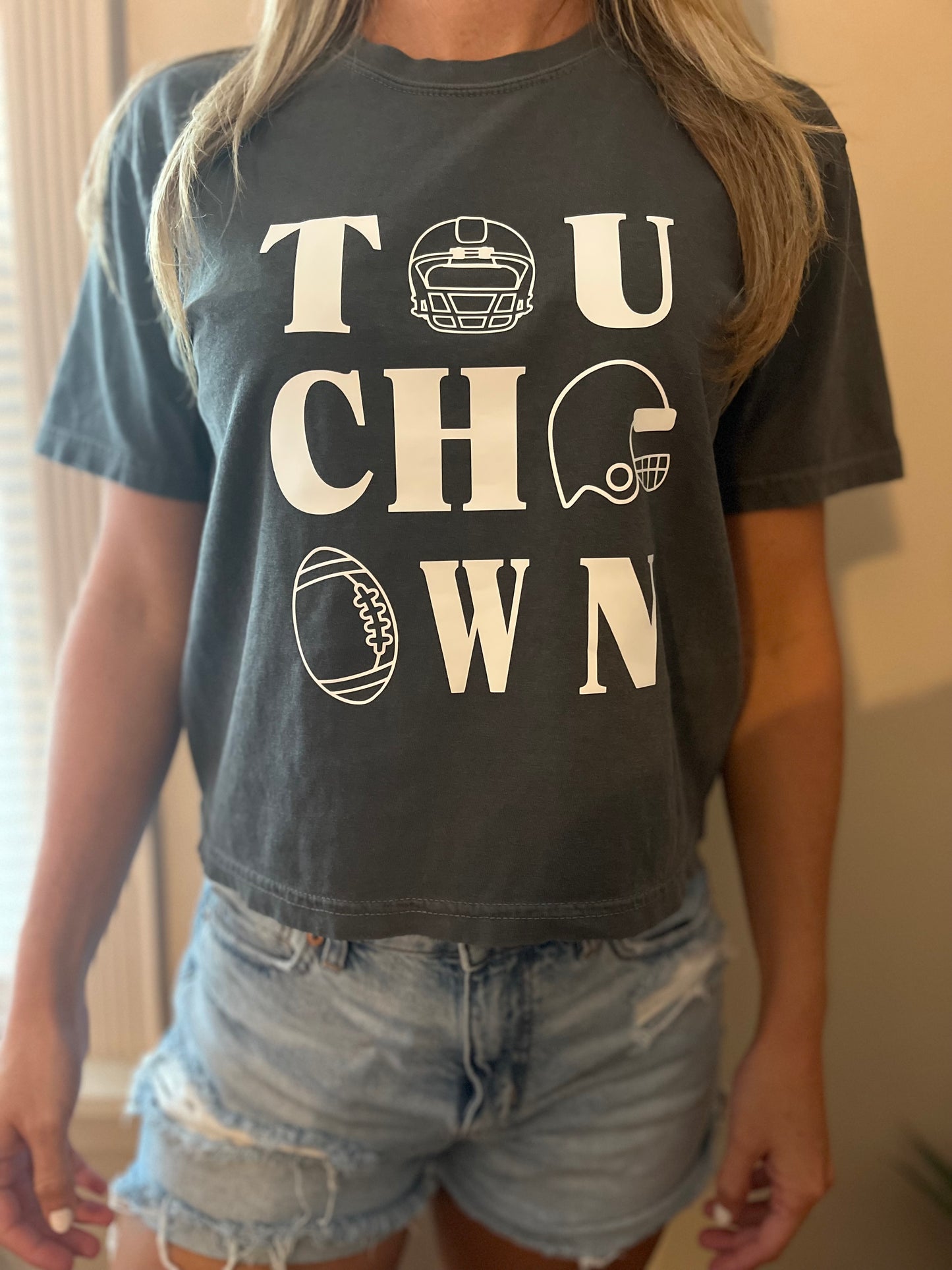 Touchdown crop top